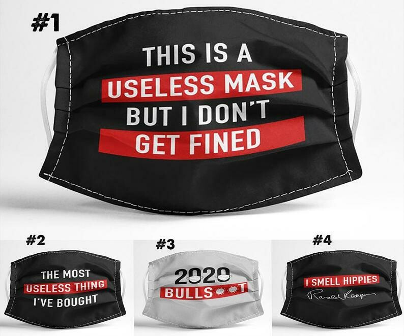 This Is A Useless Mask But I Don't Get Fined facemask Washable Comfortable To Wear Anti Droplet Dust Filter Reusable Cotton Face Mask