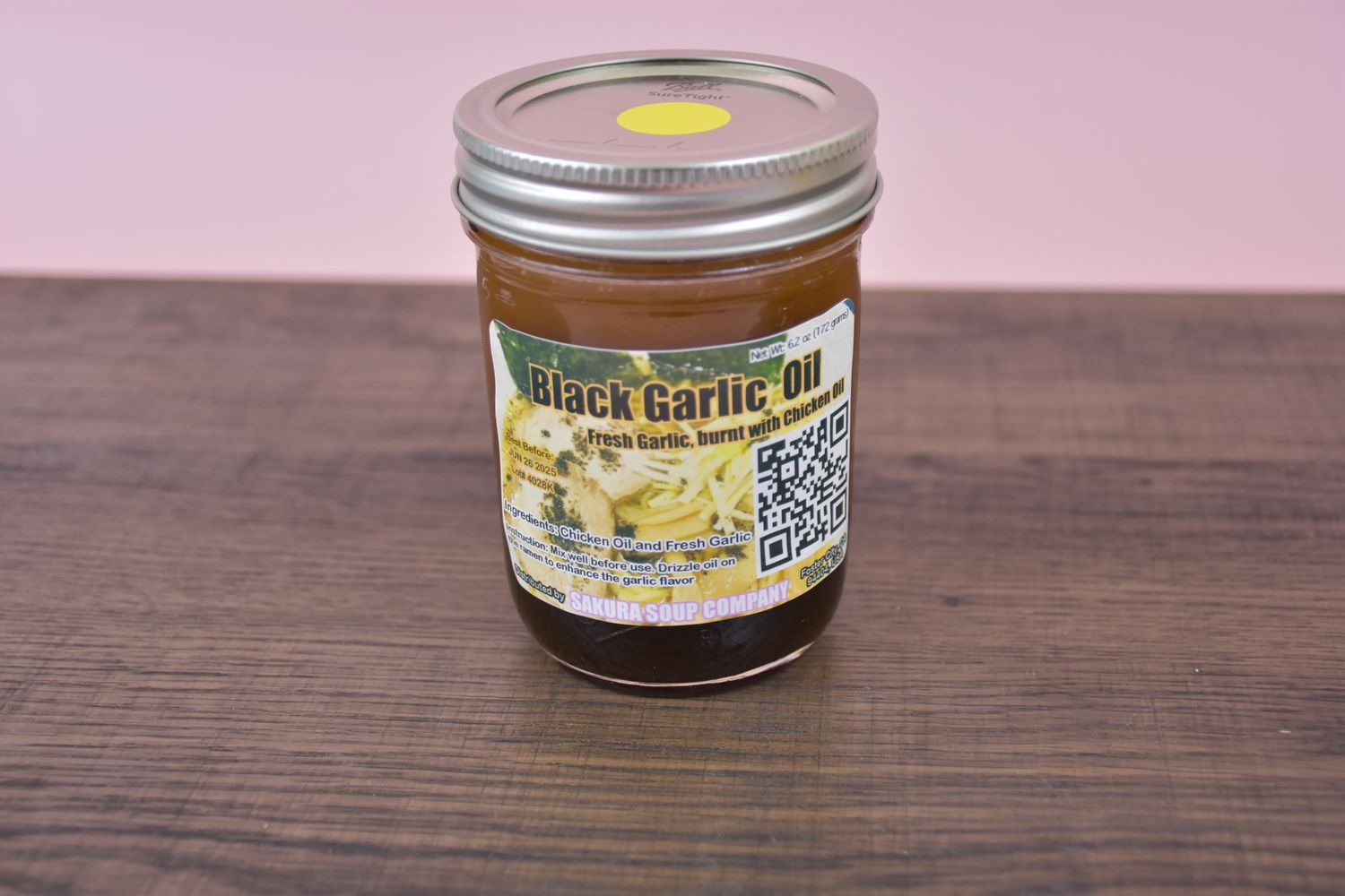 Black Garlic Chicken Oil