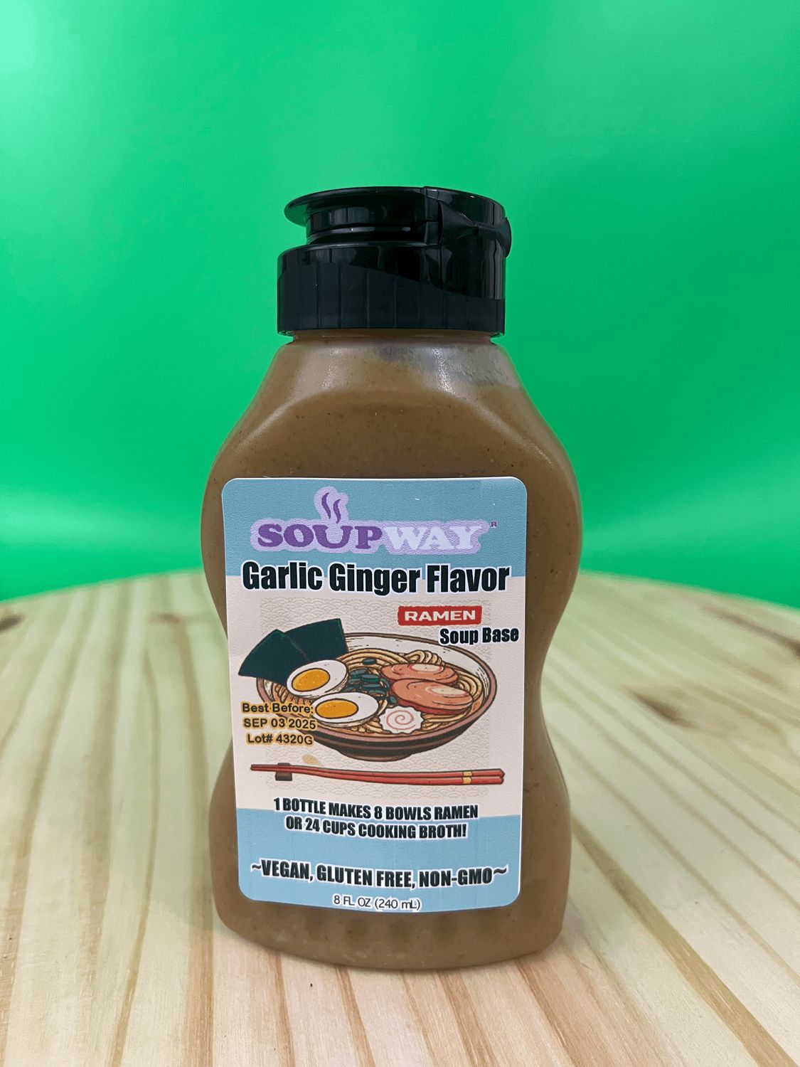 Ramen Soup Base (Garlic Ginger Flavor)
