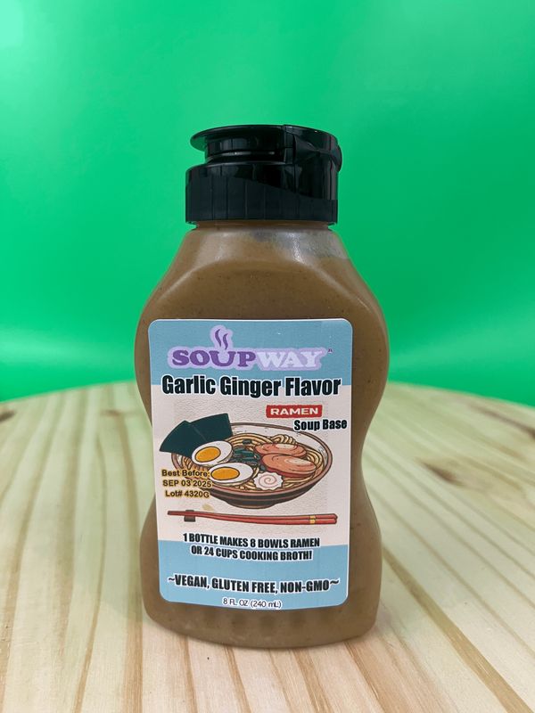 Ramen Soup Base (Garlic Ginger Flavor)