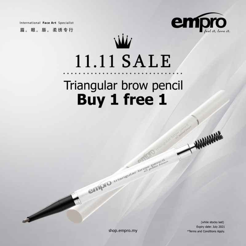 (BUY 1 FREE 1) Triangular Brow Pencil (BUY 1 FREE 1) Triangular Brow Pencil