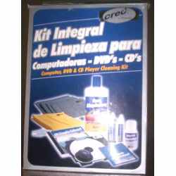 Kit de Limpieza Externa con Limpiador de pantalla
