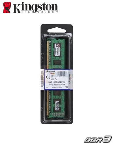Memoria Kingston DDR3 de 1gb