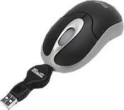 Mini Mouse Klip Xtreme Retractable USB