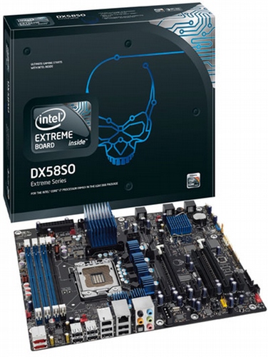 Tarjeta Madre Intel DX58S0, LGA1366, Sonido, USB, DDR3, PCI + PCI-Expres