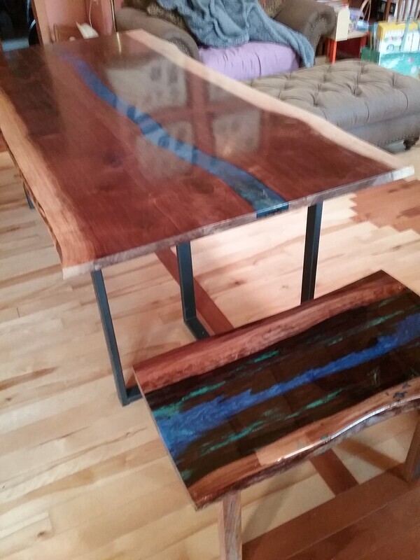 Walnut River Dining Table