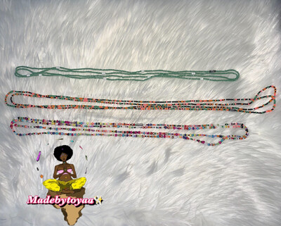Double Wrap Freestyle Waist Beads
