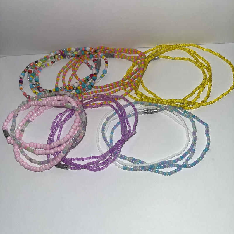 6 Freestyle Waist Beads