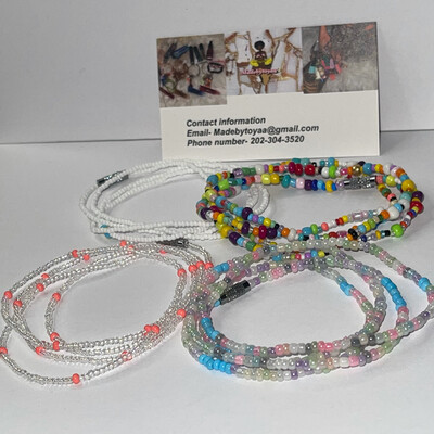 4 Freestyle Waist Beads