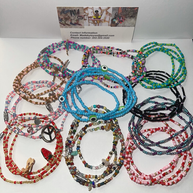 11 Freestyle Waist Beads