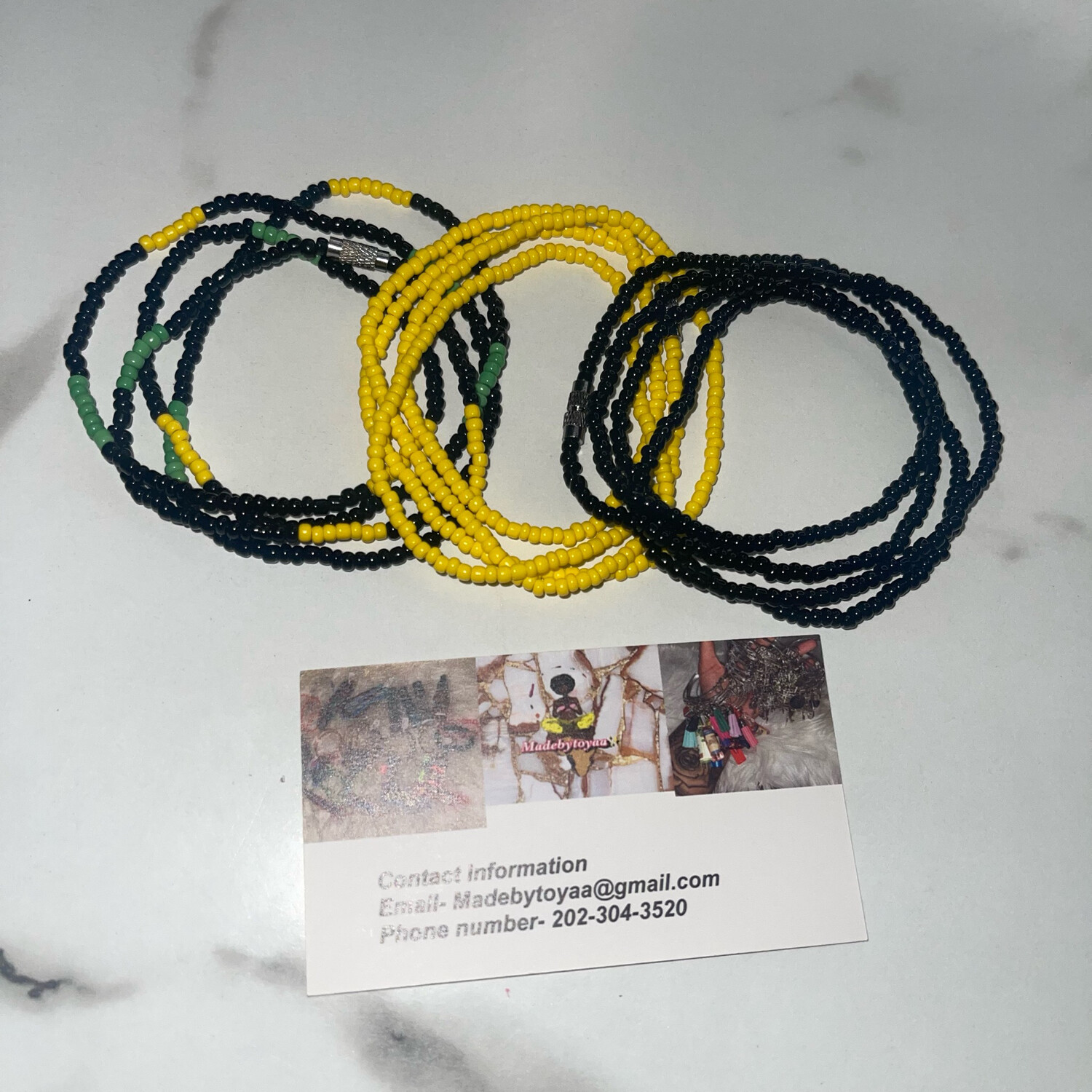 3 Custom Waist Beads