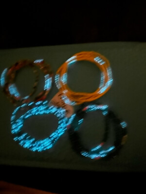 4 Waist Beads Glow In The Dark Set 💕