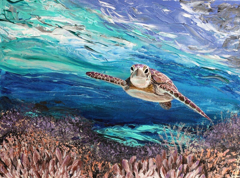 &quot;Sea Turtle&quot; Original Artwork