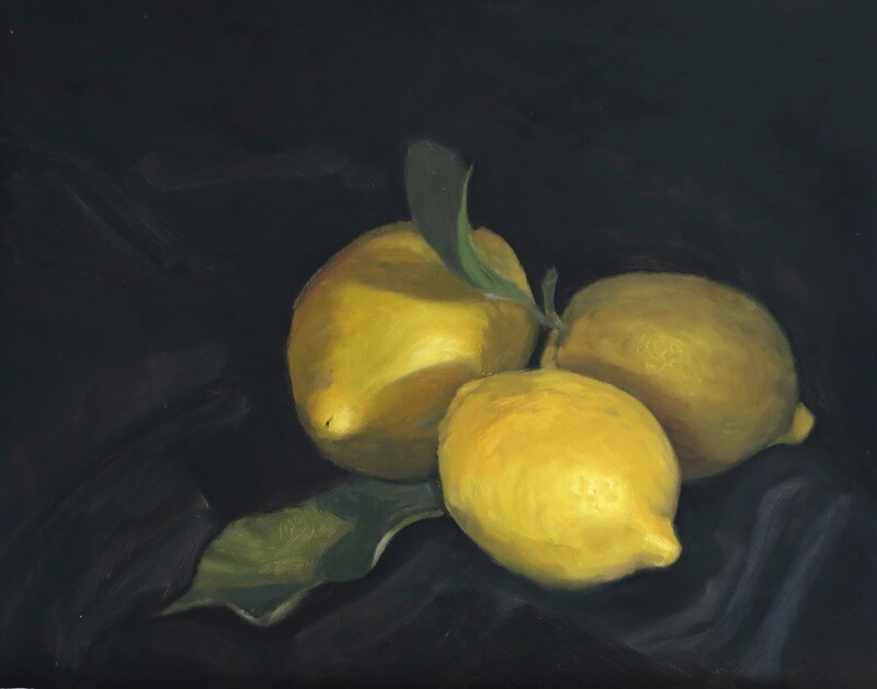 &quot;Garden Lemons&quot; Original Artwork