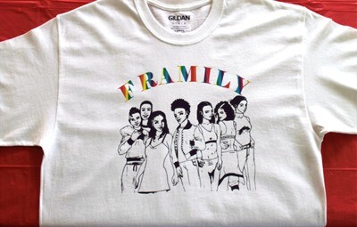 White Framily Tee Shirt