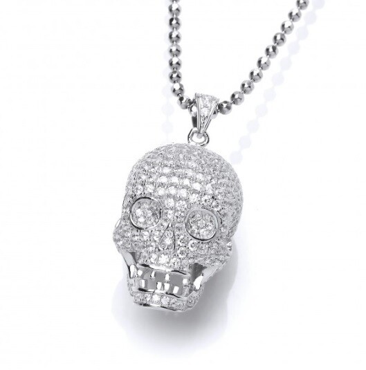 Silver Skull Pendant