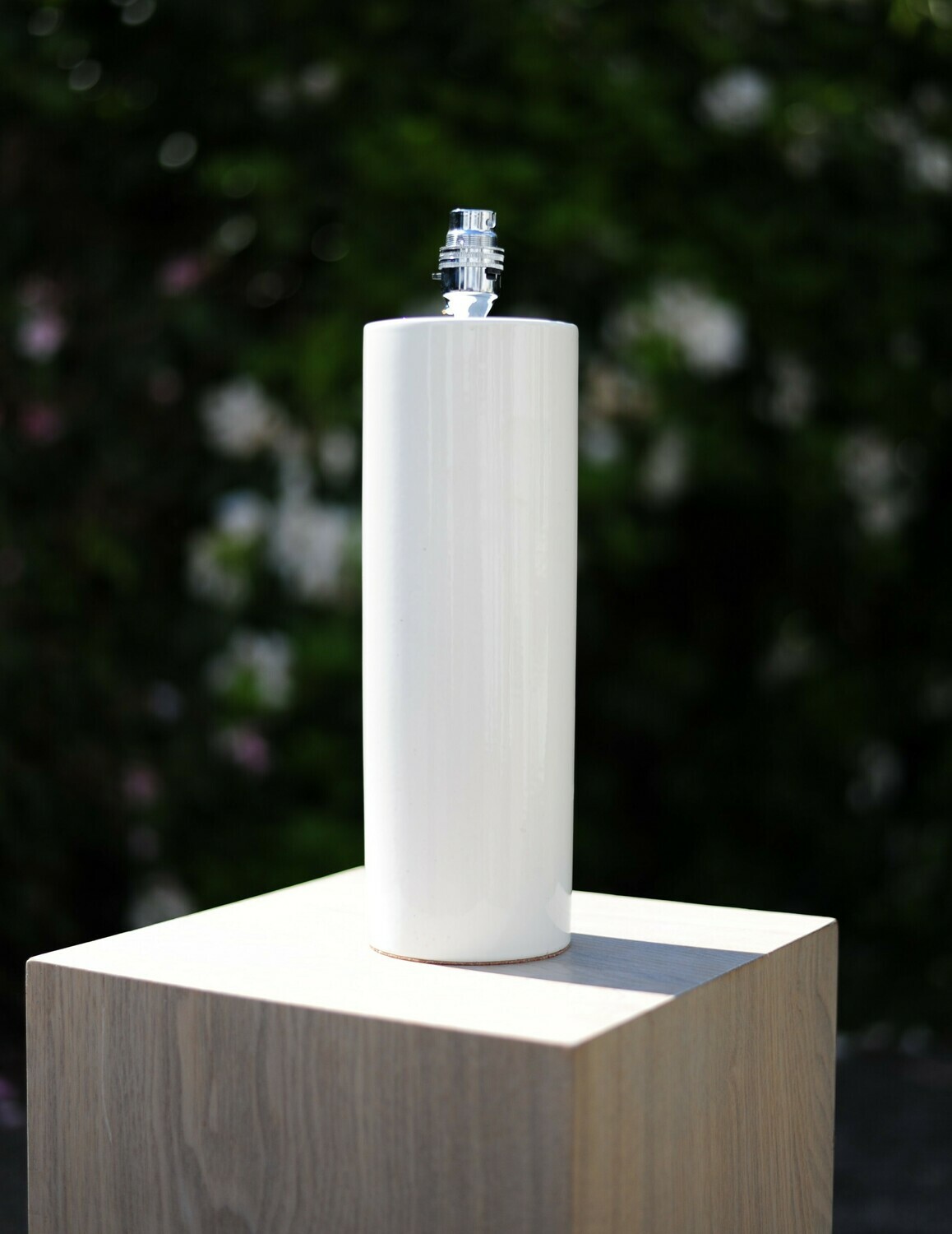 Med Handmade Ceramic Lamp - Ivory