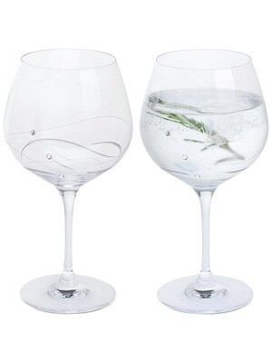 Dartington Glitz glassware, Style: Gin pair