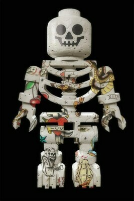 Lego Skeleton by Monica Vincent