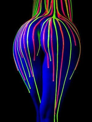 Neon Bauble by Robert Babylon
