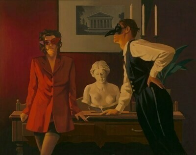 The Sparrow and the Hawk by Jack Vettriano