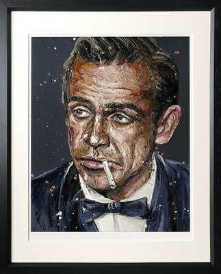 Sean Connery 007 by Paul Oz, Type: Ltd Edition Paper Print