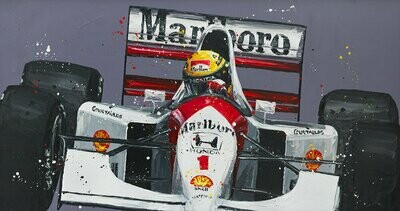 Senna Monaco 92 by Paul Oz