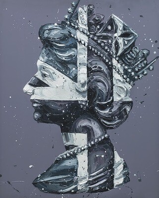 Monochrome Jack Queen by Paul Oz