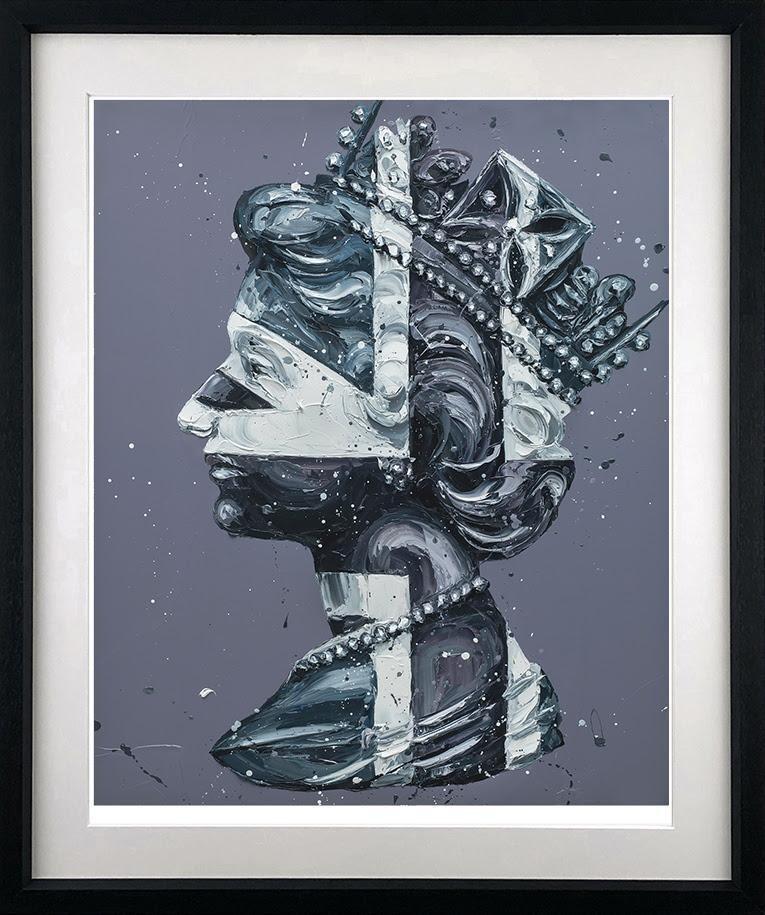 Monochrome Jack Queen by Paul Oz, Type: Ltd Edition Paper Print