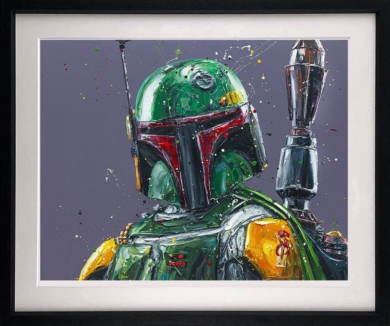 He's no good to me dead - Boba Fett by Paul Oz, Type: Ltd Edition Paper Print Framed