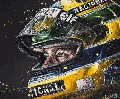 Designed to Win (Senna) by Paul Oz