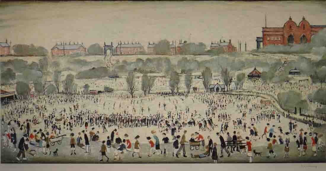 Peel Park by LS Lowry