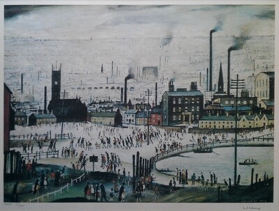 Industrial Town by LS Lowry