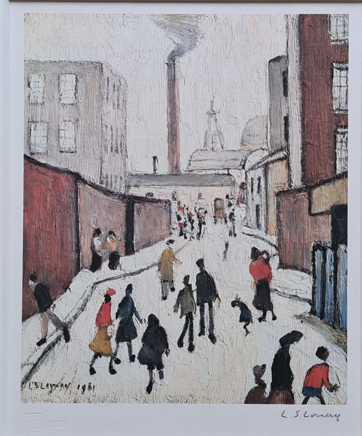 Street Scene by LS Lowry