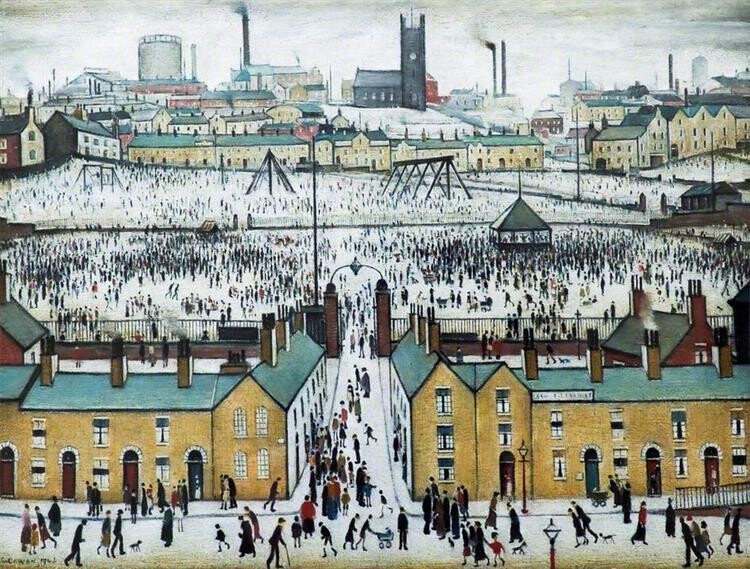 Britain at Play by LS Lowry