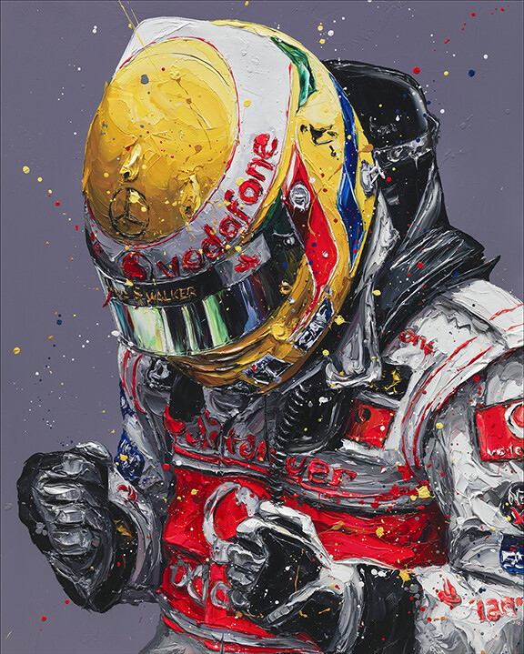 Lewis First Win 2007 by Paul Oz