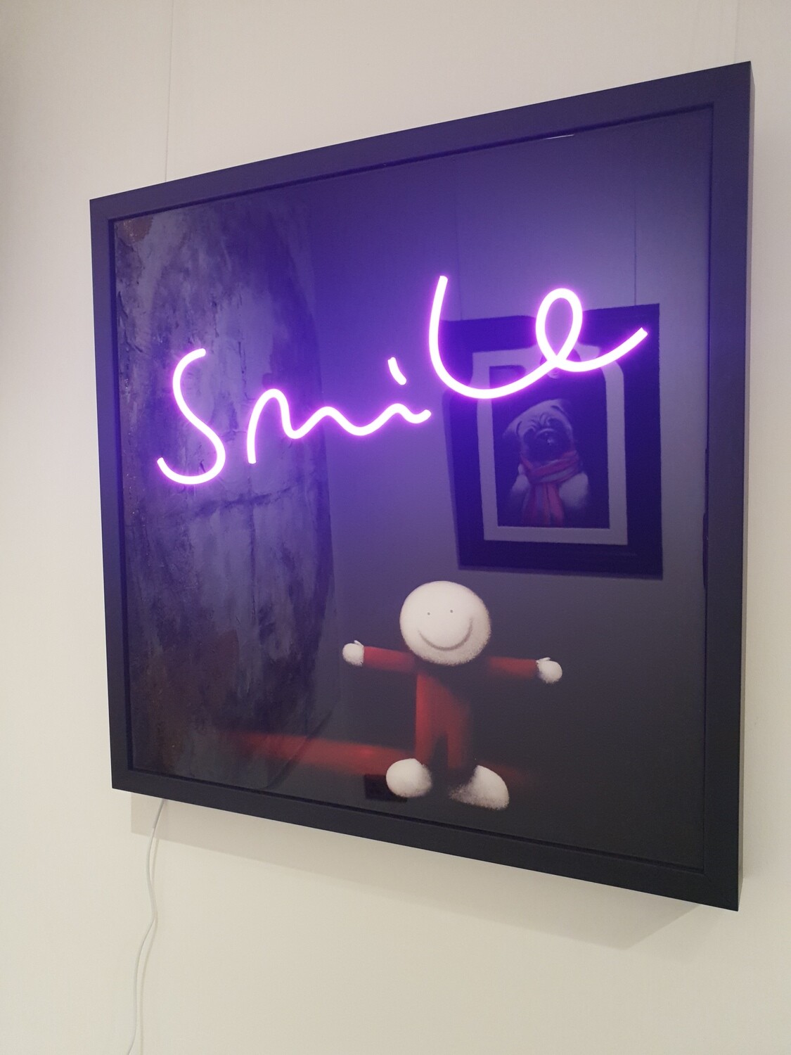 Keep Smiling Neon by Doug Hyde