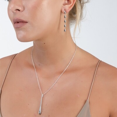 Lucy Q Solid Tear Drop Necklace