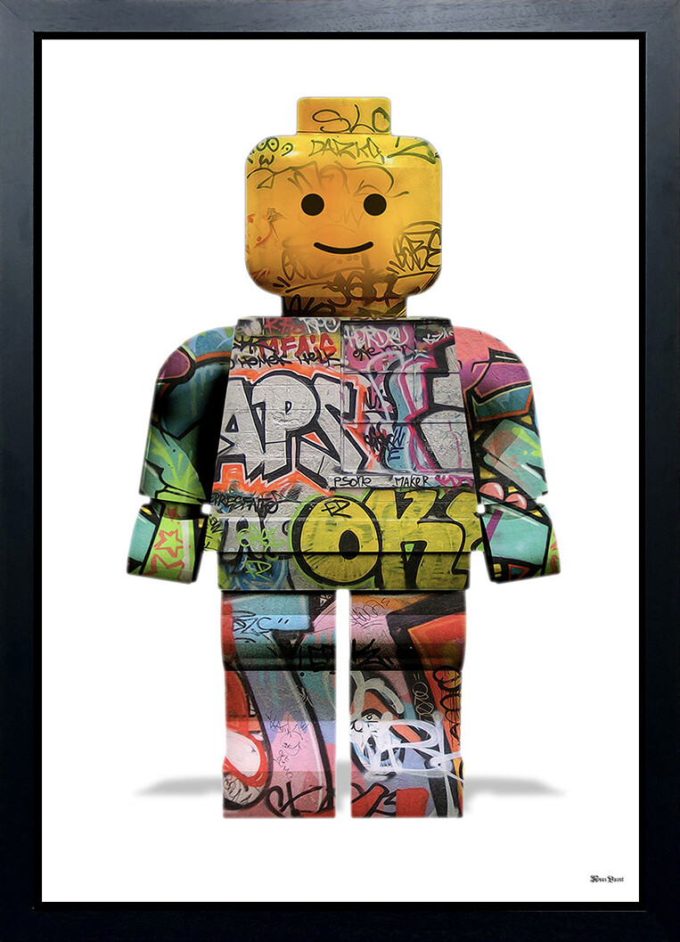 Lego Man Street by Monica Vincent