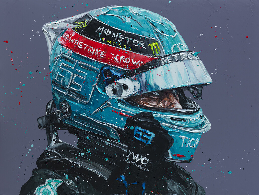 Mr Saturday George Russell  by Paul Oz