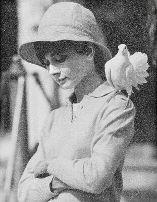 Hepburn with Dove by Simon Claridge + Terry O&#39;Neill