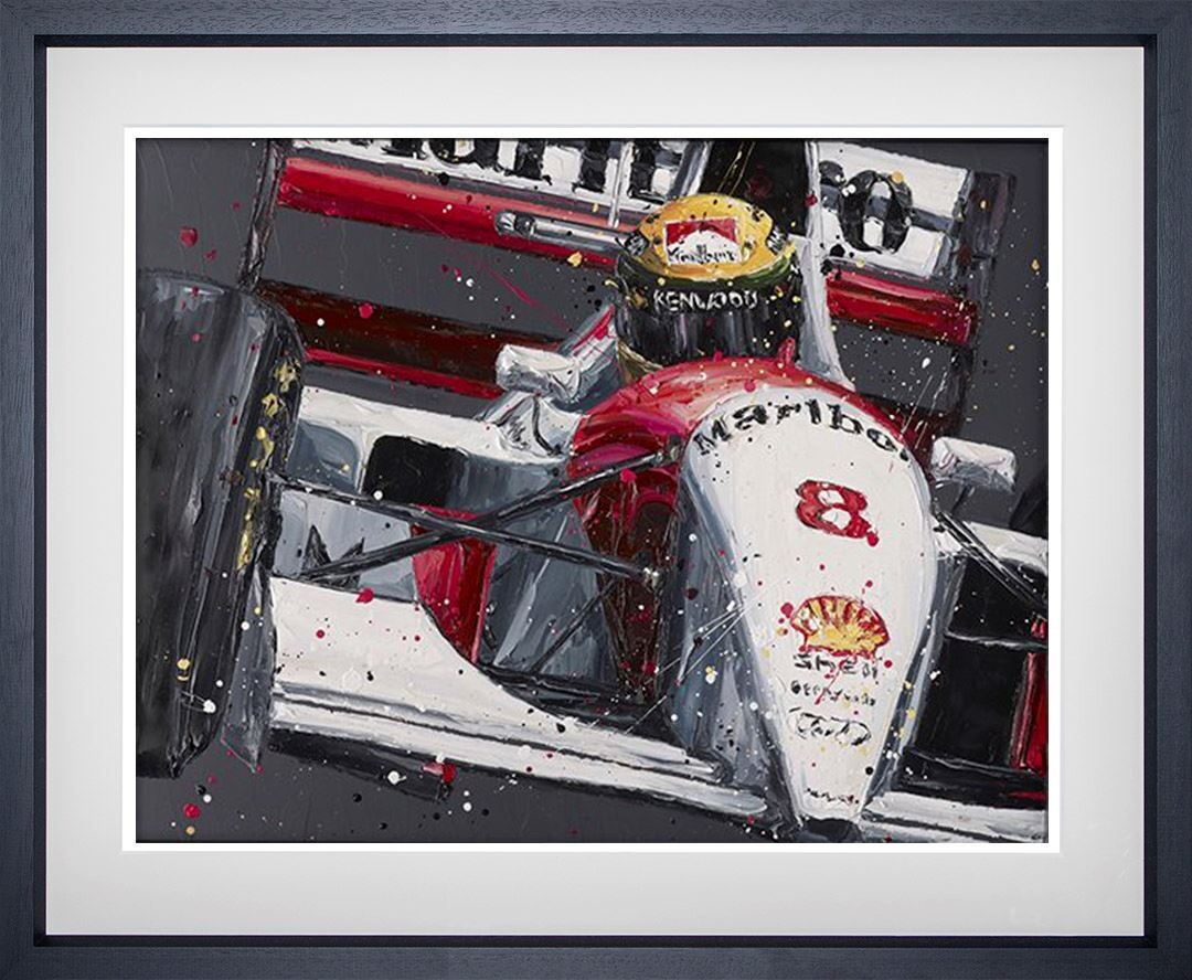 Senna Monaco by Paul Oz, Type: Ltd Edition Paper Print