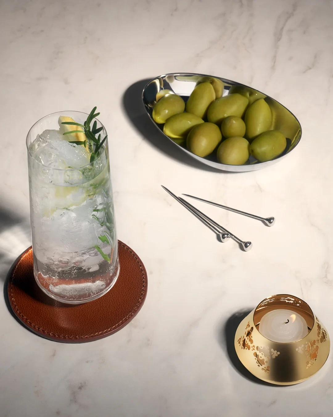 Georg Jensen Bernadotte Highball Glasses (6)