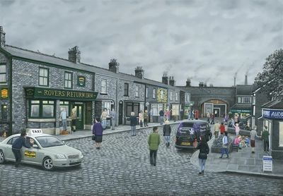On the Cobbles by Leigh Lambert