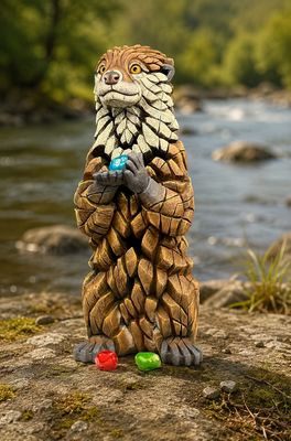 New Otter by Edge Sculpture