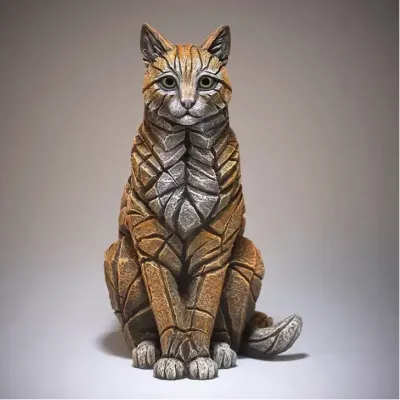Ginger Cat by Edge Sculpture
