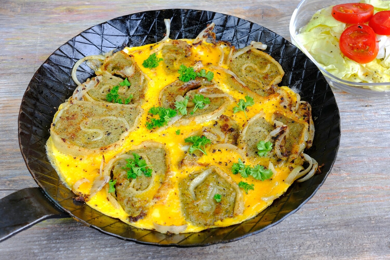Gebackene Maultaschen