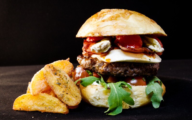 Mediterraner Burger