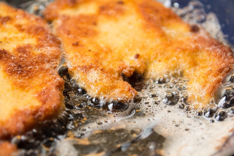 Wiener Schnitzel vom Kalbsrücken