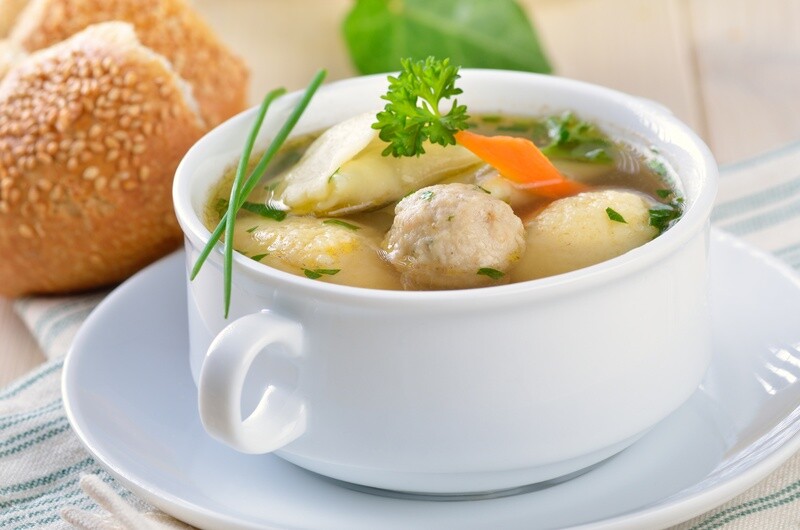 Schwäbische Hochzeitssuppe
